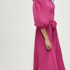 Beulah Style Royal Blue Special Occasion Midi Dress